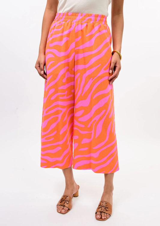 Ivy Jane Pull On Crop Pant Tangerine
