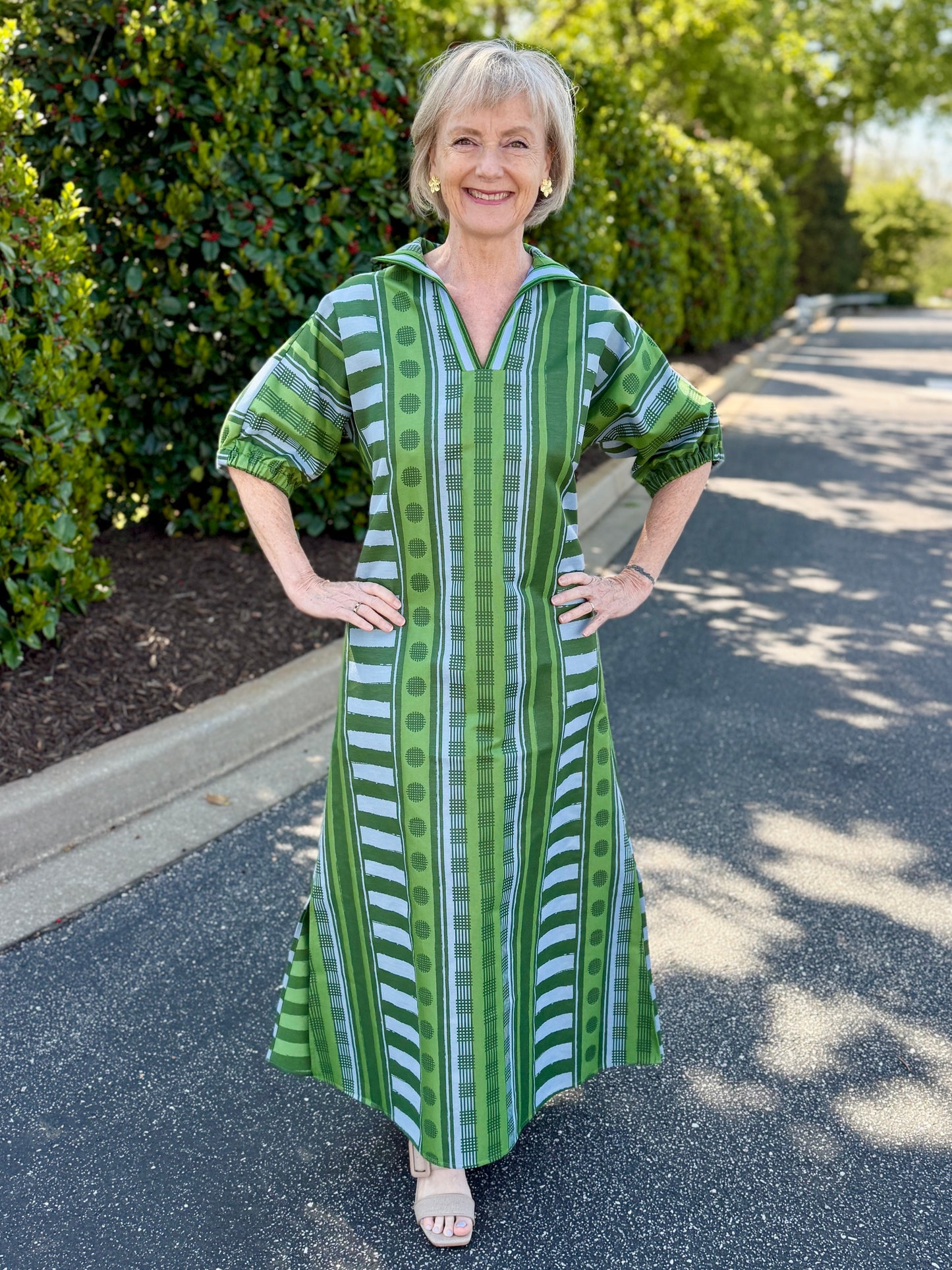 Emily McCarthy Poppy Maxi Dress Forest Jubilee