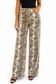 Entro Snake Skin Wide Pants