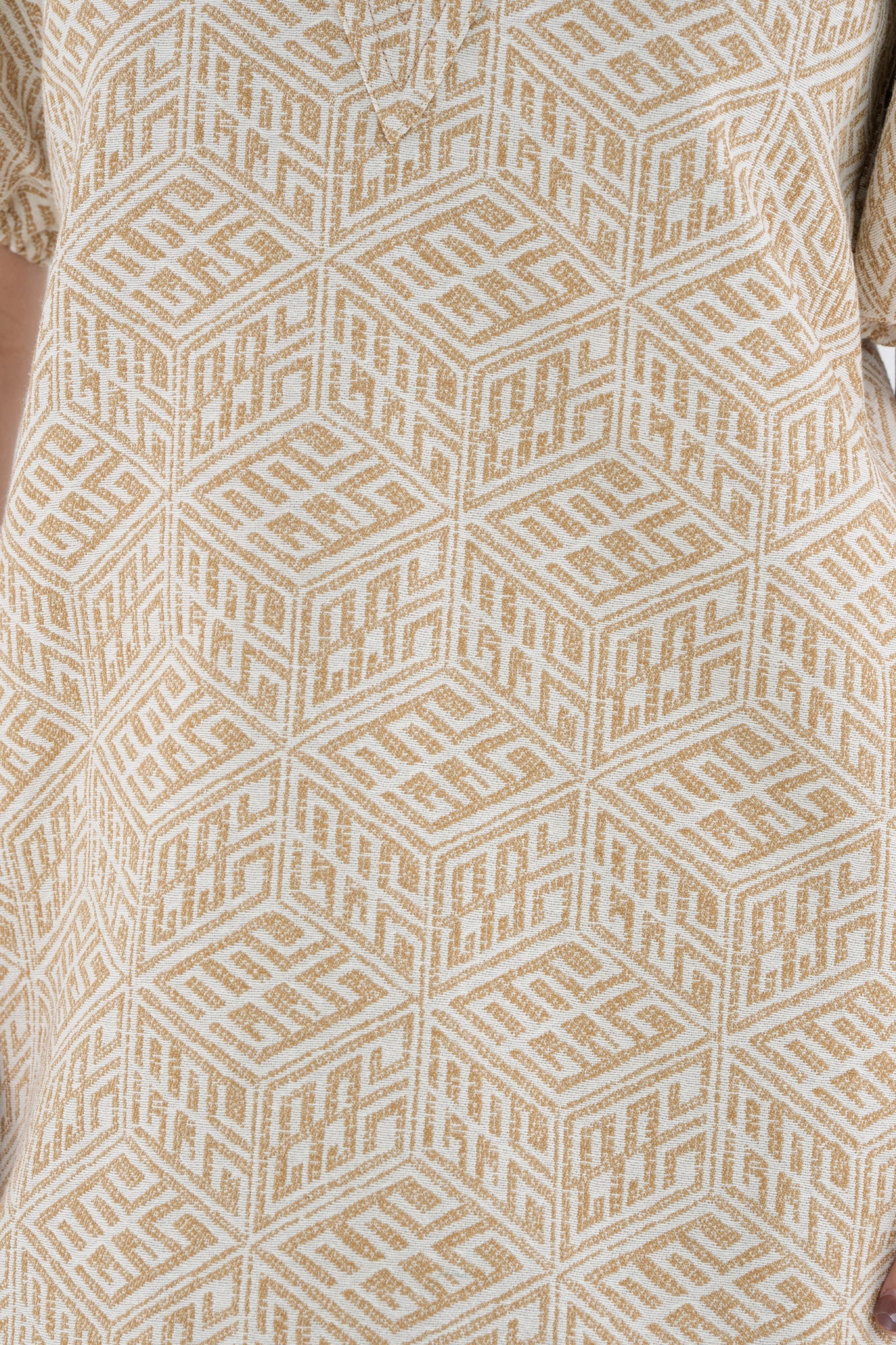 Emily McCarthy Hampton Mini Dress Mosaic Monogram