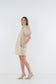 Emily McCarthy Hampton Mini Dress Mosaic Monogram