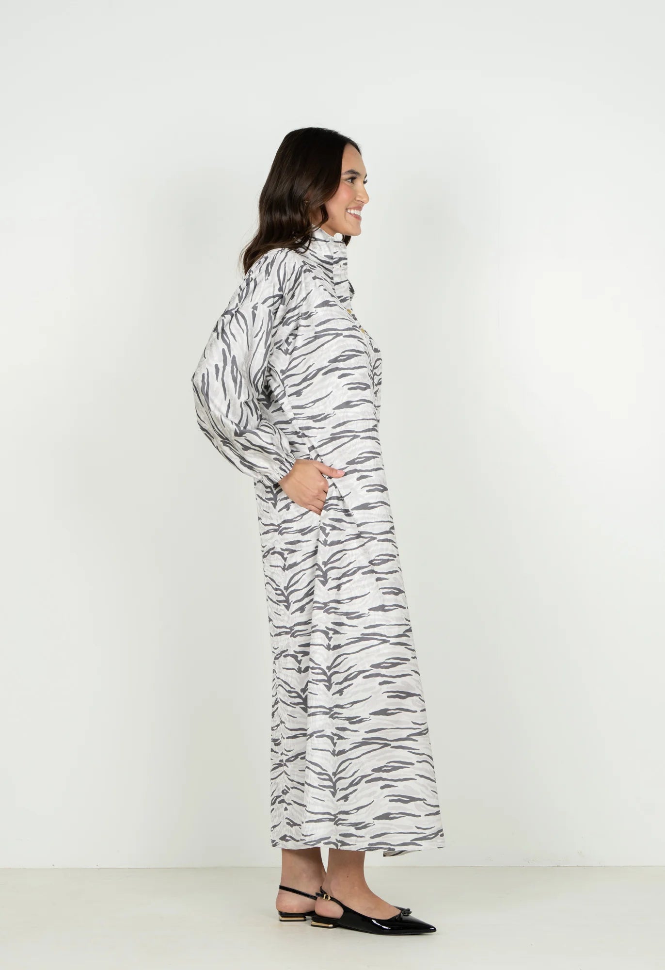 Emily McCarthy Poppy Maxi Dress Wild Marble