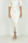 Emily McCarthy Pencil Skirt Carrara