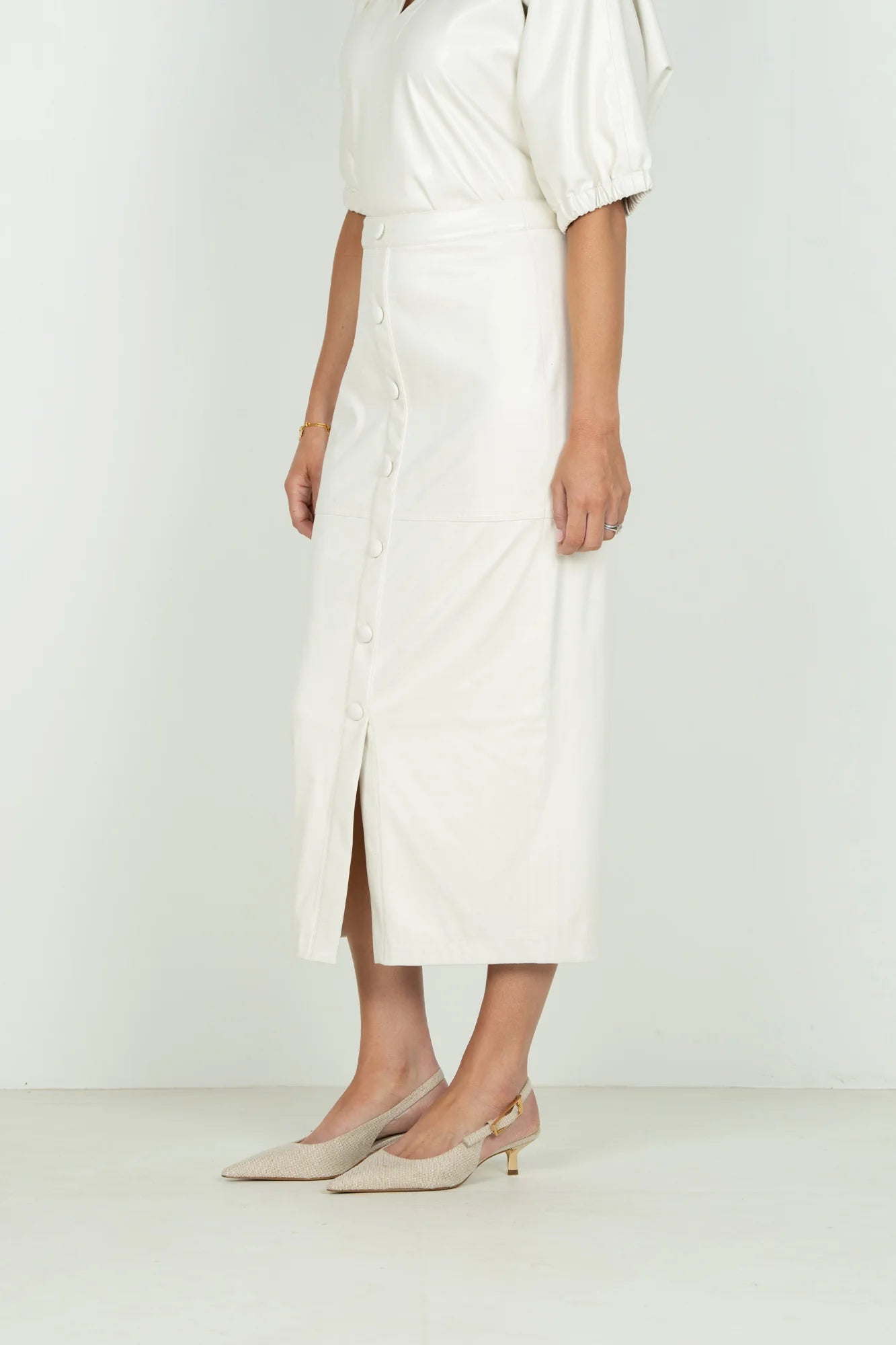 Emily McCarthy Pencil Skirt Carrara