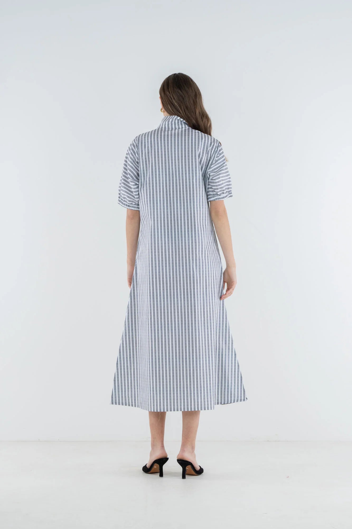 Emily McCarthy Poppy Maxi Black Stripe