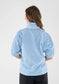 Emily McCarthy Poppy Top French Blue Stripe
