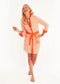 CK Bradley Midori Shirtdress Doodle Orange