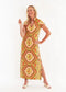 CK Bradley Tarpon dress Kilim Squash