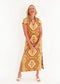 CK Bradley Tarpon dress Kilim Squash
