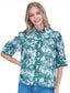 Joy Joy Ric Rac Meadow Floral Blouse