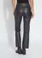 Lysse Foiled Vegan Leather Pant Black