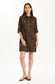 Tyler Boe Rory Shirtdress Demitasse
