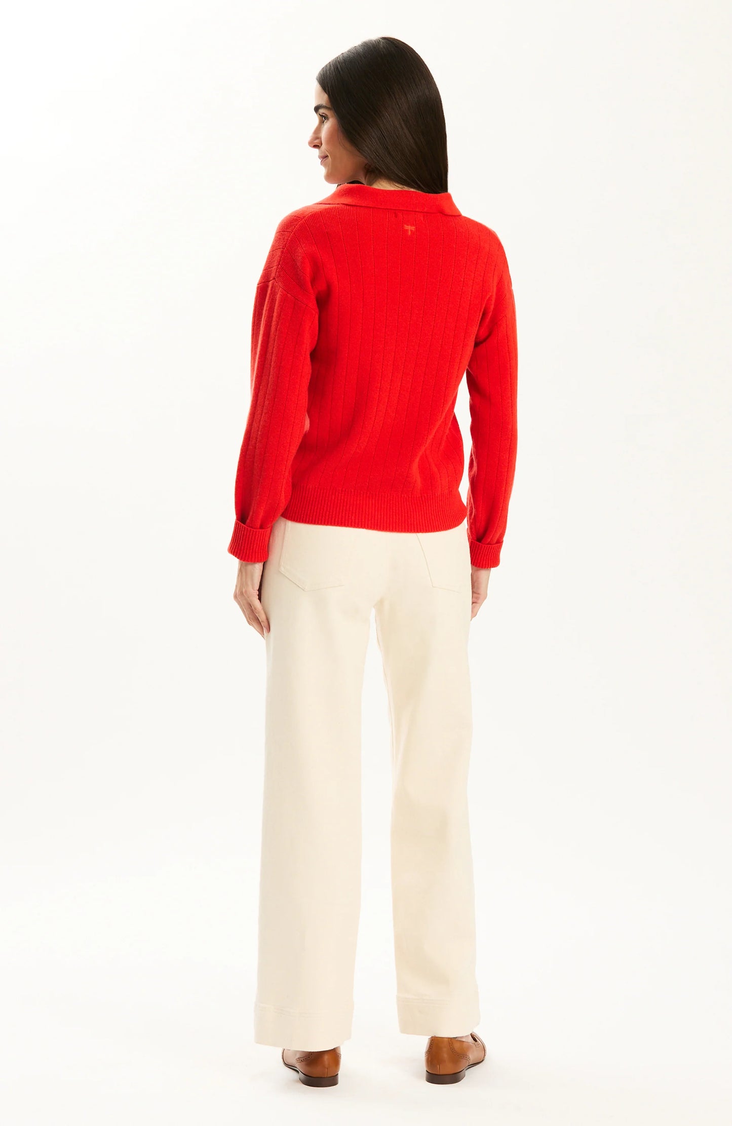 Tyler Boe Emerson Cashmere Polo Coralito