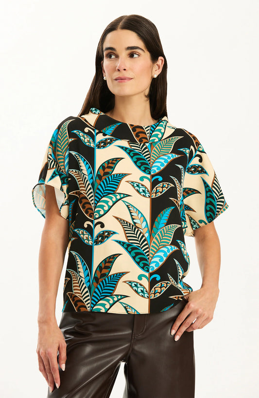 Tyler Böe Mary Italian Print Topper