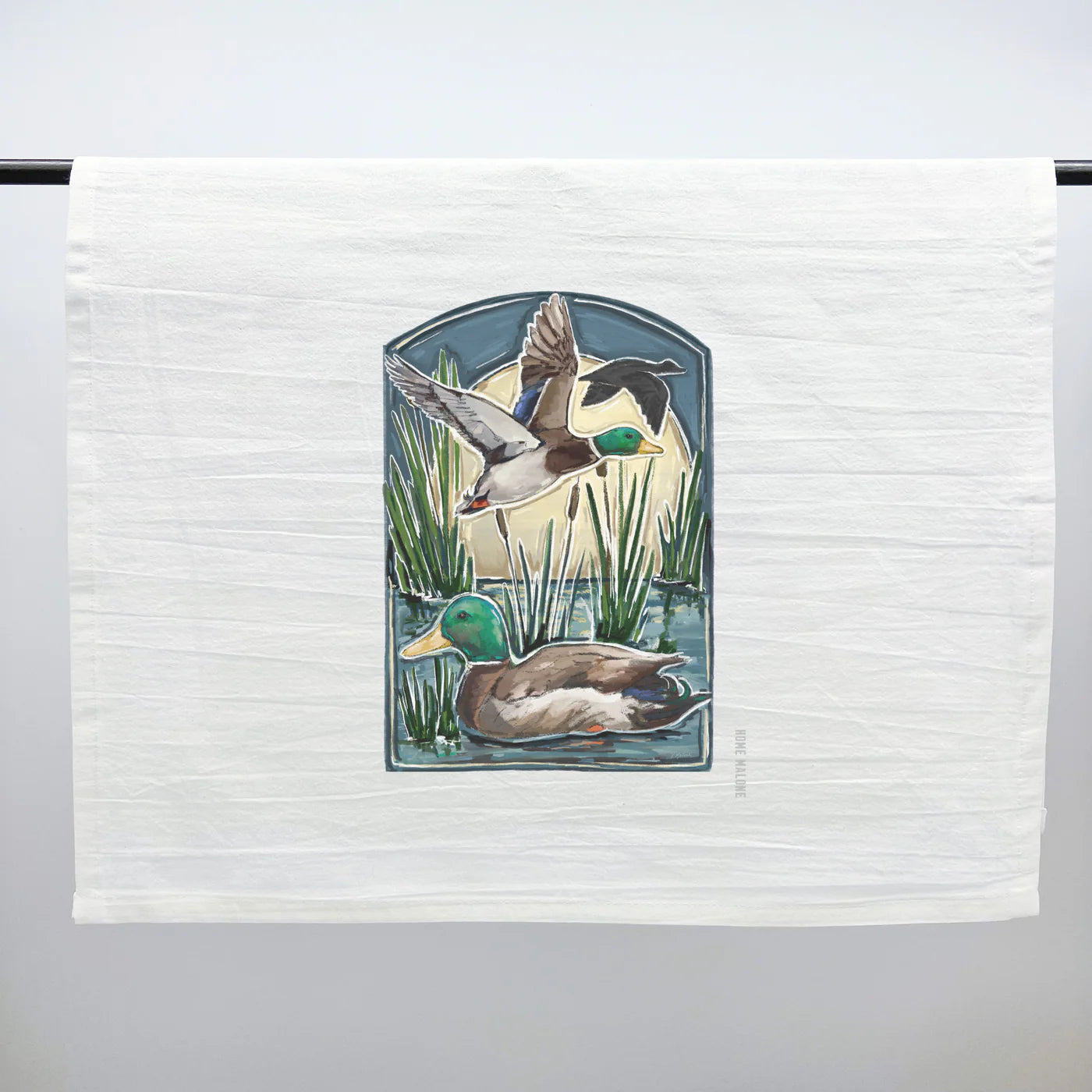 Mallard Ducks Tea Towel