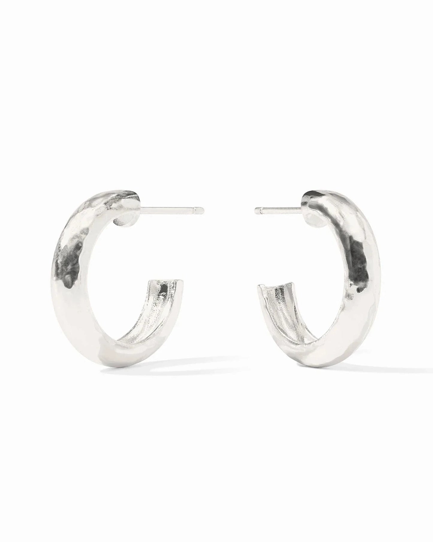 Julie Vos Havana Hoop Silver