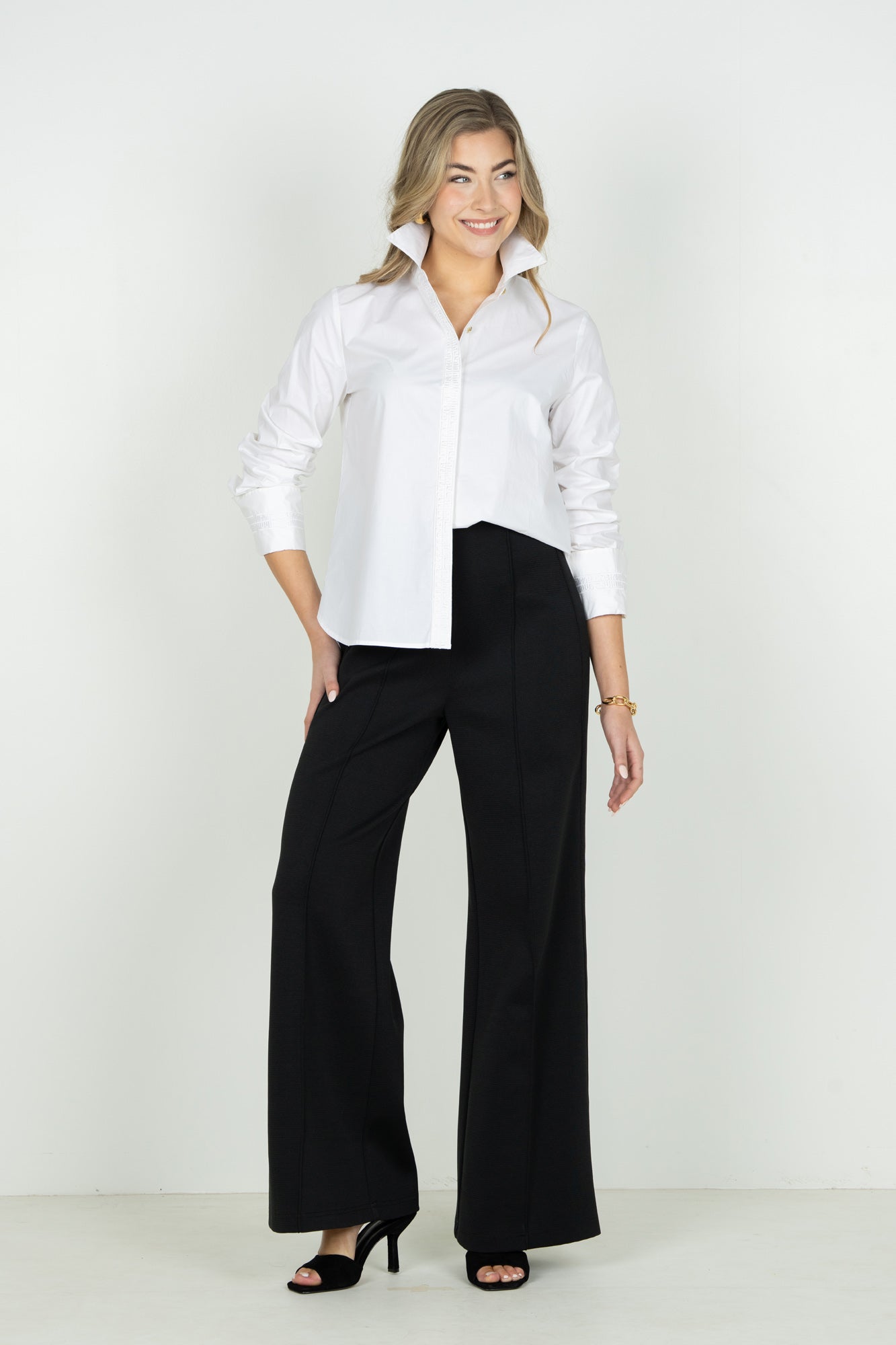 Emily McCarthy Classic Oxford White