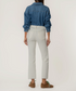 Kut Kelsey High Rise Ankle Flare Ecru