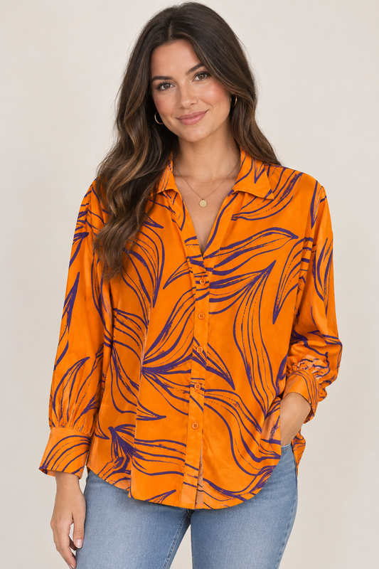 Maude Vivante Elsa Tigers Top