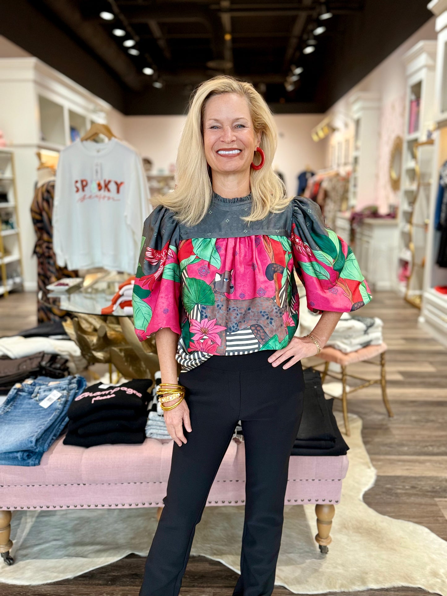 Alden Adair Mel Top Colony Stripe