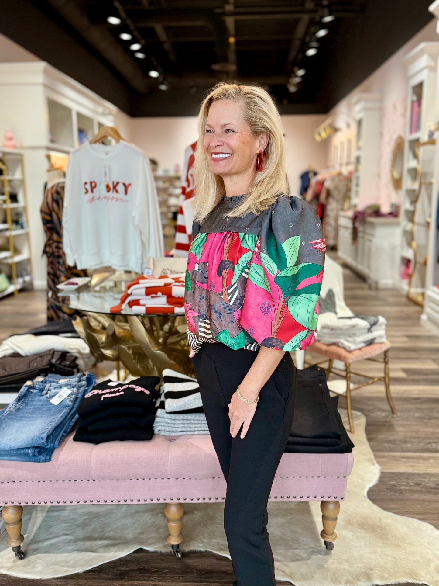 Alden Adair Mel Top Colony Stripe