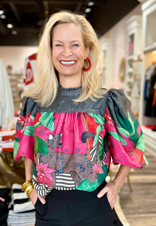 Alden Adair Mel Top Colony Stripe