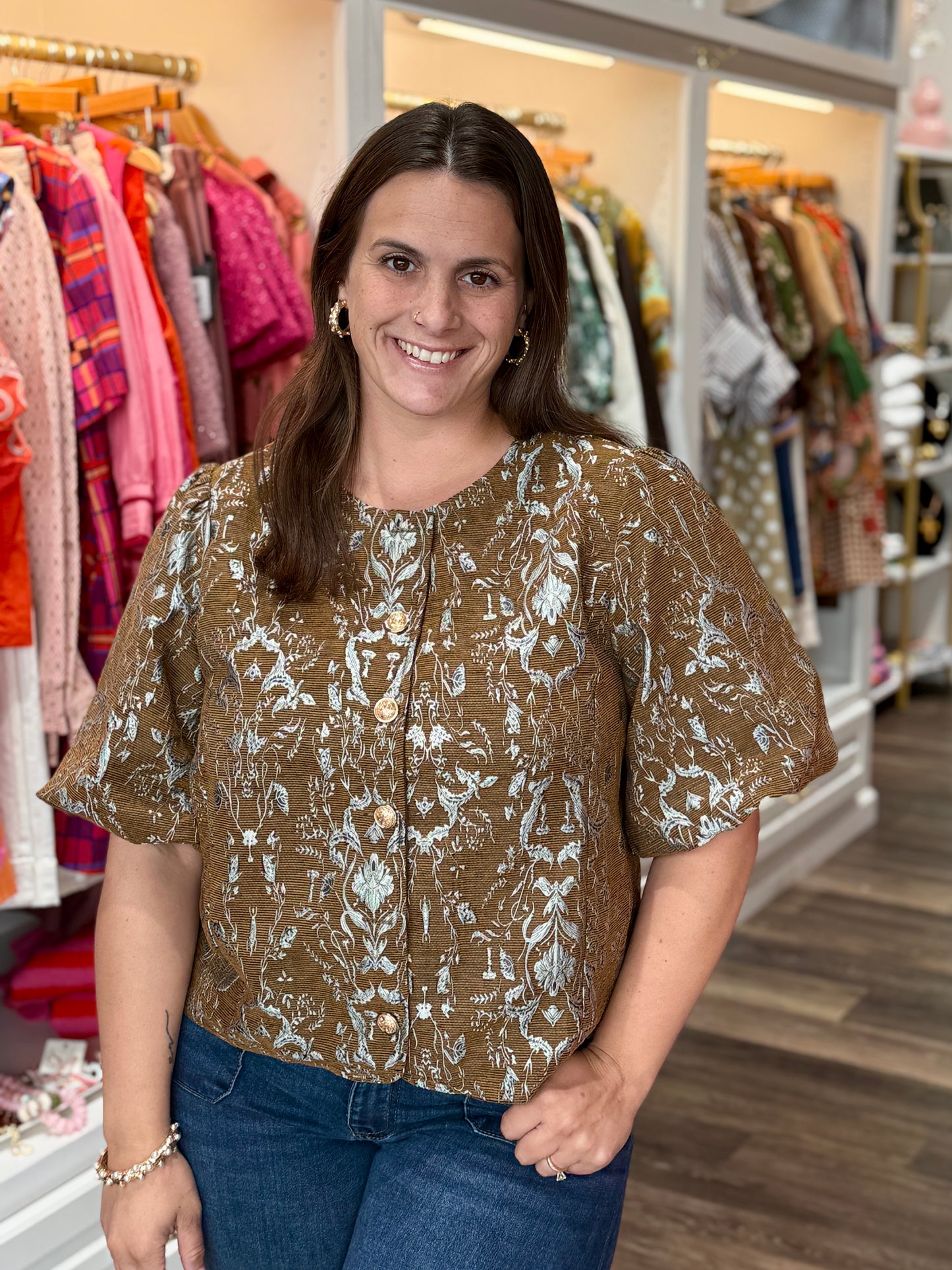 The Floral Luxe Top