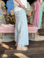 FDJ Suzanne Wide Crop Denim Ocean