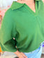 Entro Collared Sweater Moss