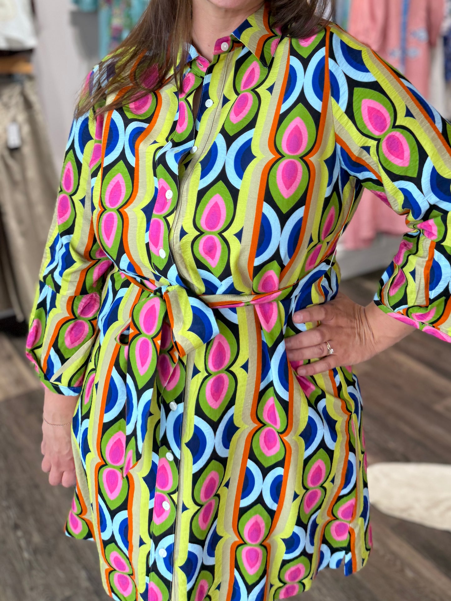 Boho Chic Groove Retro Dress