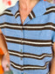 Entro Button Down Sweater Blue Stripe