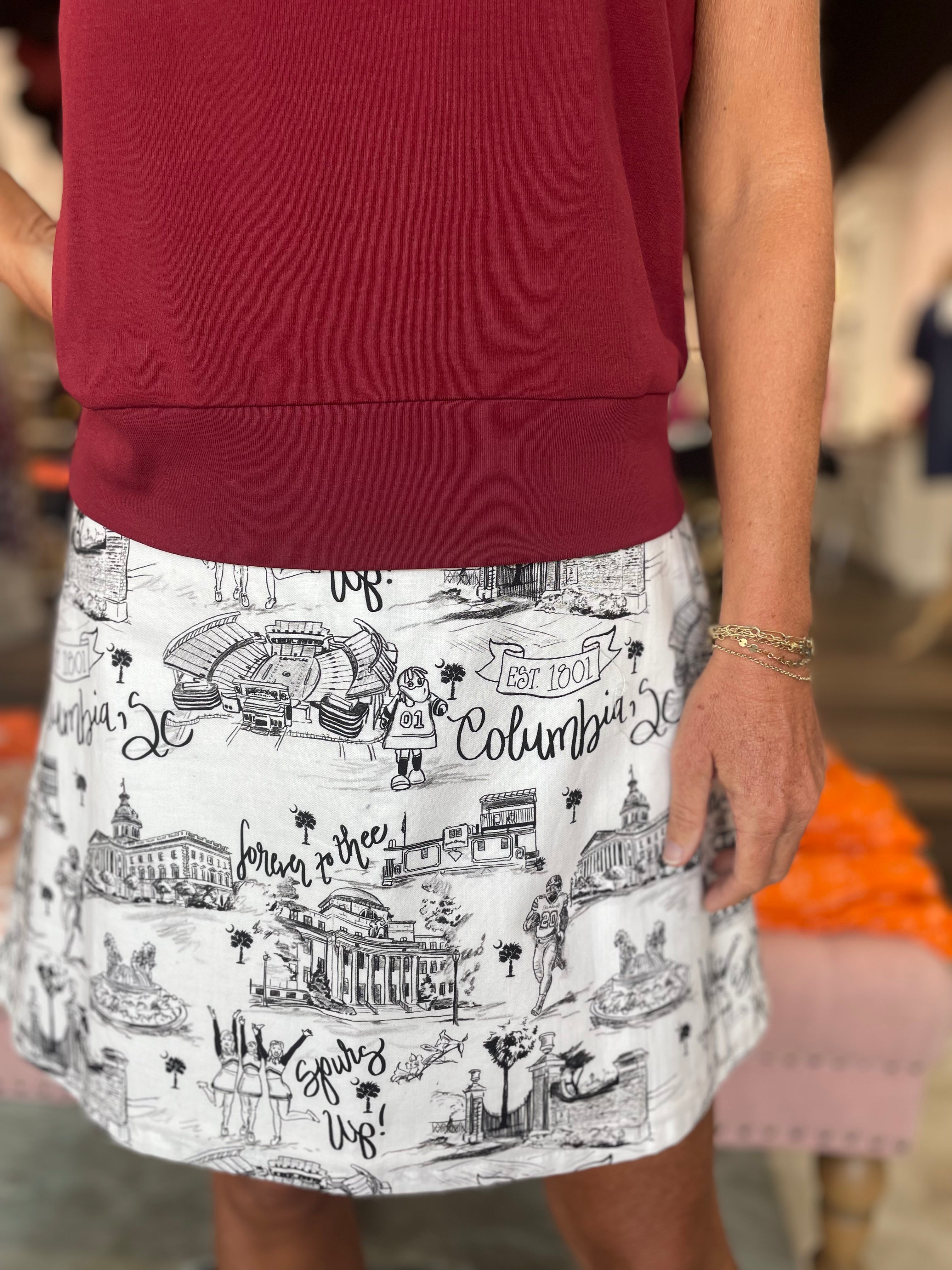 GAMEDAY USC Langley Skirt