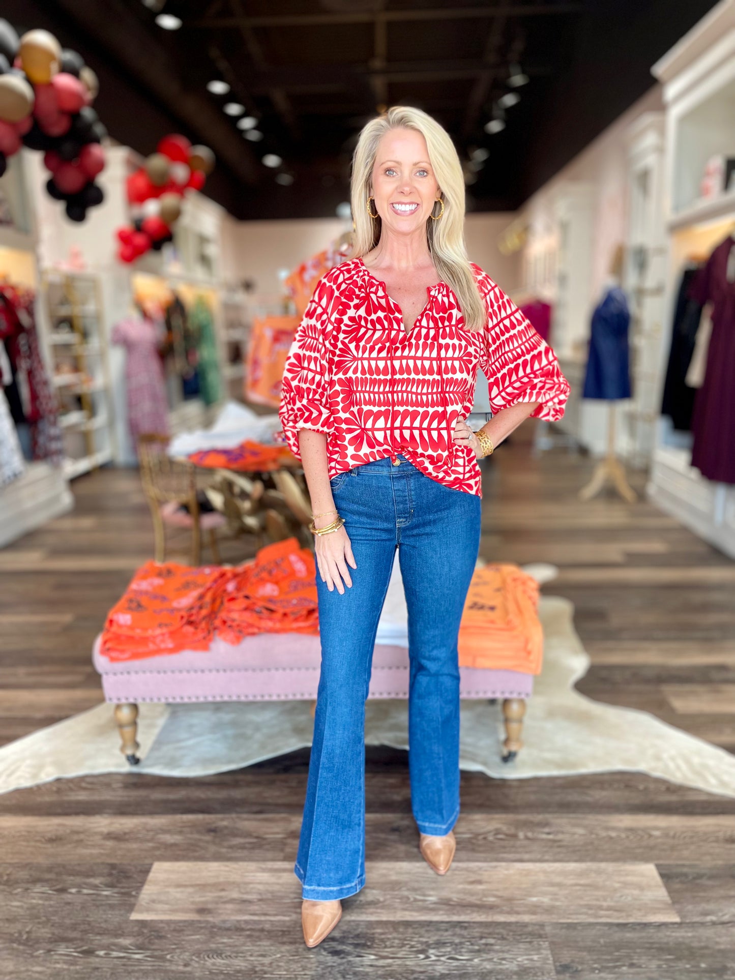 SPANXshape™ EveryWear Flare Jeans Petite