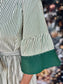 Stripe Dress Green