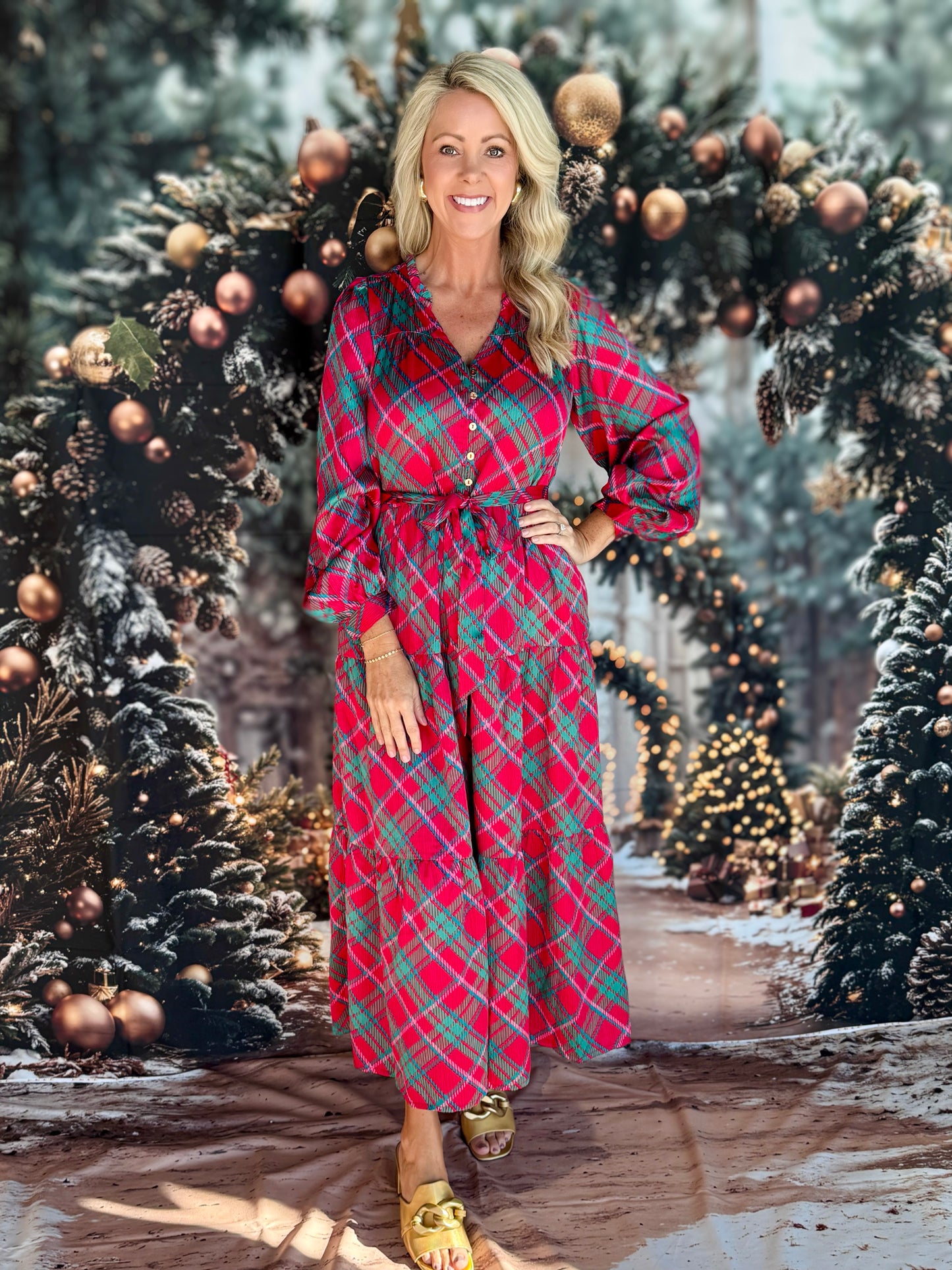 Gracelyn Plaid About You