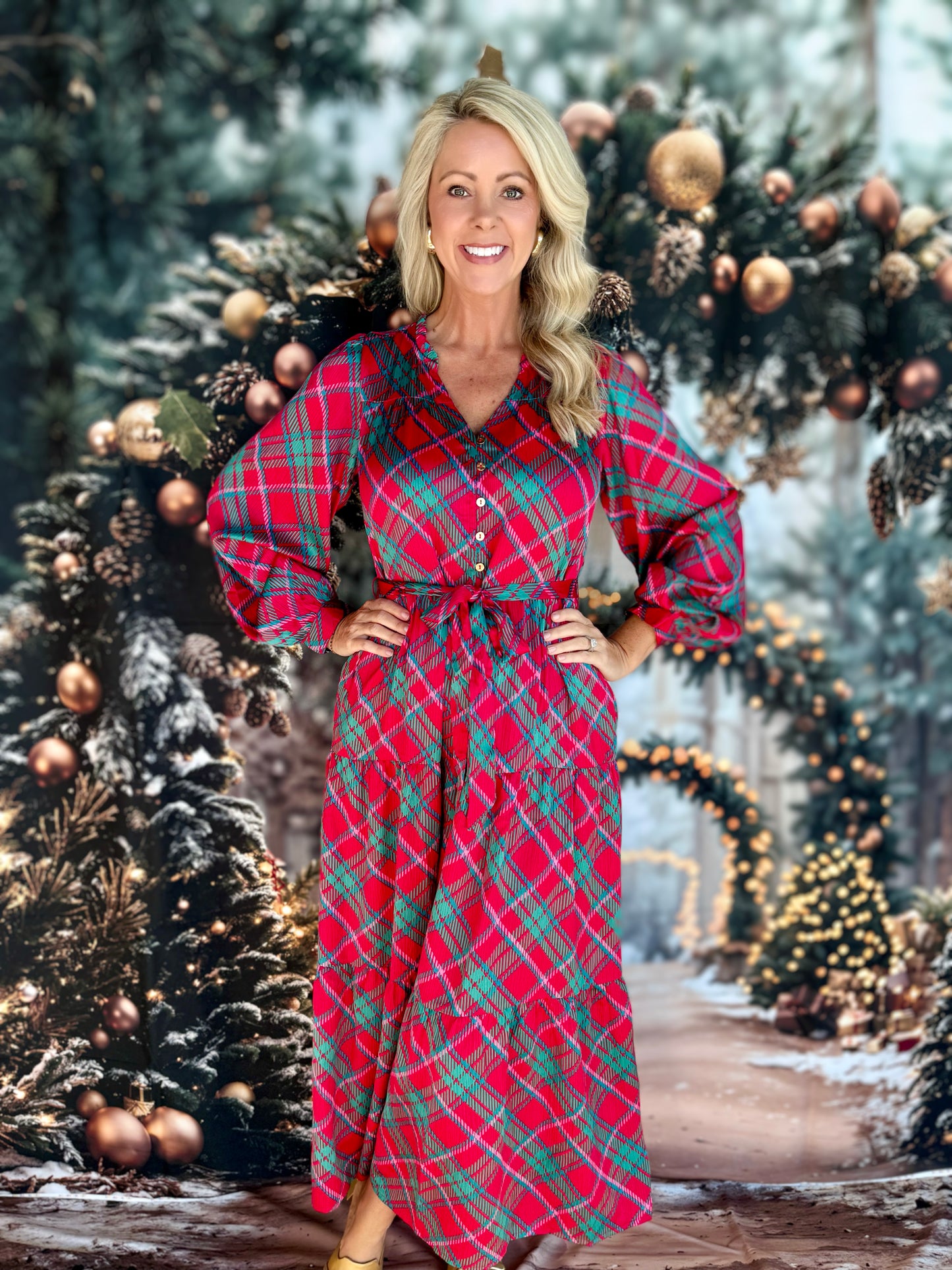 Gracelyn Plaid About You