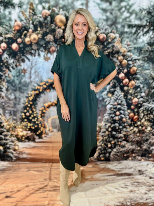Janie Dress Forest