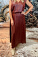 Depth Skirt Burgundy