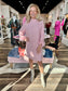 Pink Tweed Dress