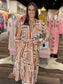 Uncle Frank Modern Muse Midi Dress Caramel