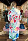 Strawberry Belted Long Jacket
