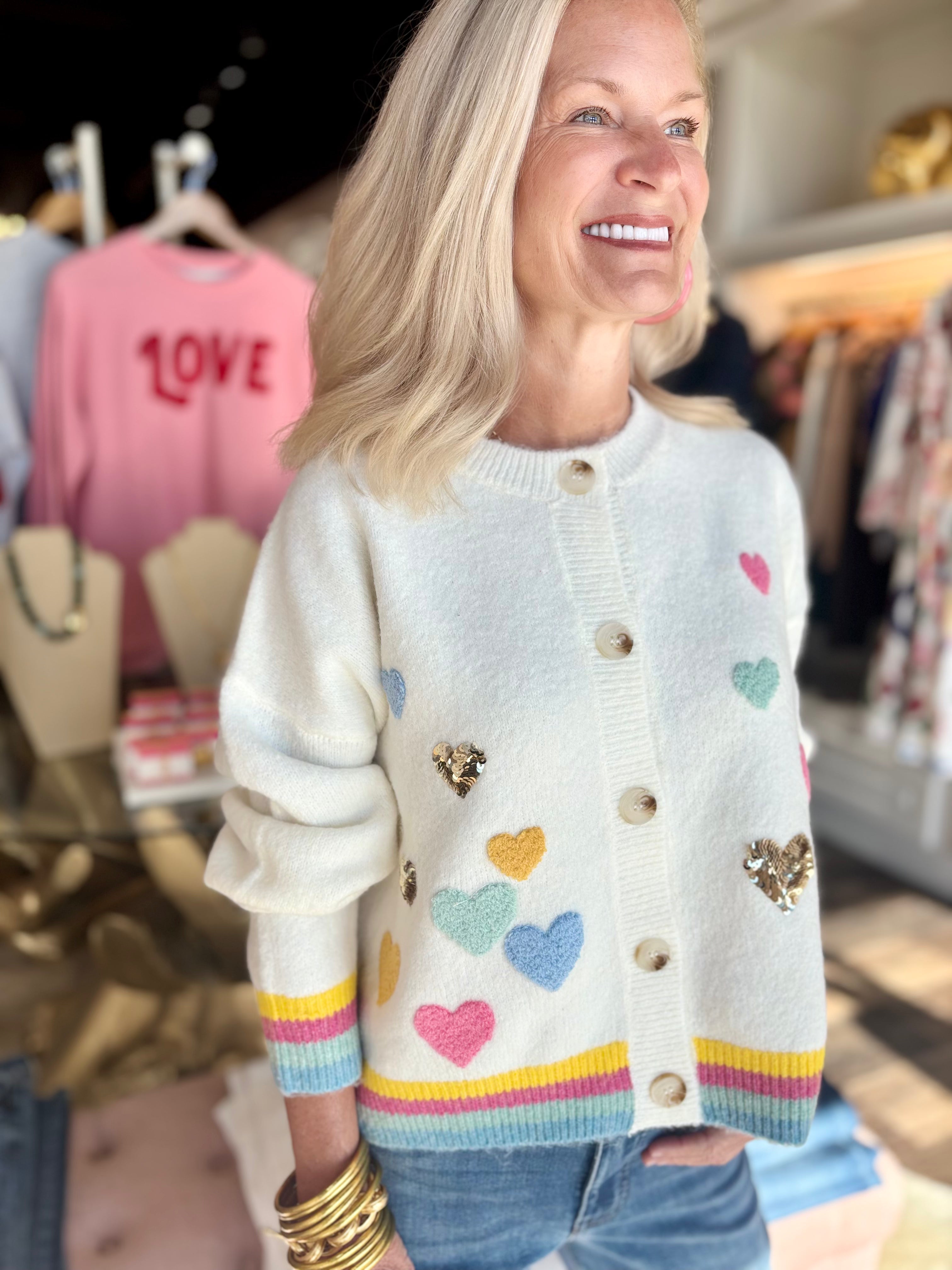 Heart Cardigan