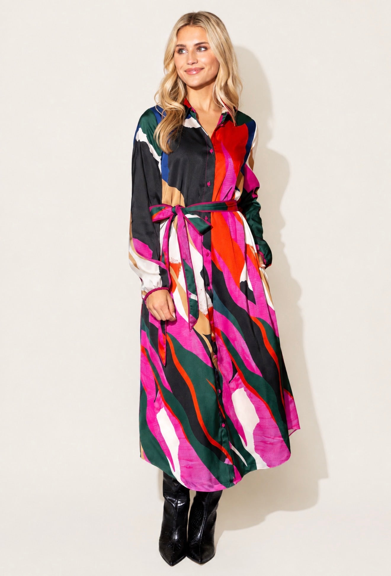 Alden Adair Bronte Dress Solar Vines