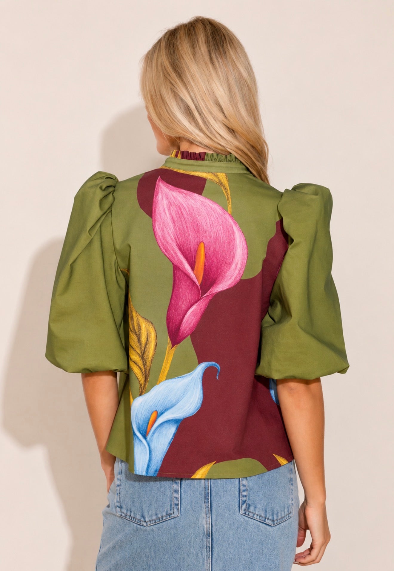 Alden Adair Ali Top Calla Lily