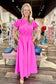 Alden Adair Porter Dress Maui Pink