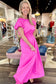 Alden Adair Porter Dress Maui Pink