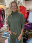 The Maple Turtleneck Sweater Olive