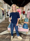 Lysse Odessa Reversible Knit Short Sleeve Tee