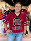 The Blitz Sequin Jersey Tee South Carolina