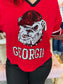 The Blitz Sequin Jersey Tee Georgia